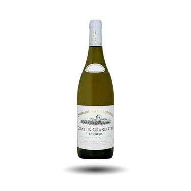 Botella de Chablis Grand Cru Bougros Domaine du Colombier 2023, vino blanco francés de Borgoña – Les Dix Vins