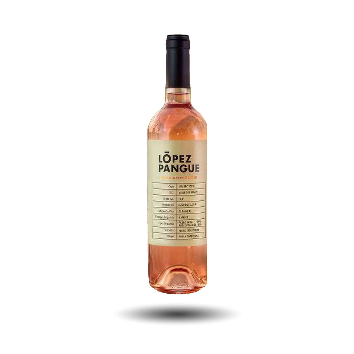 López Pangue - Rosado, Malbec, 2025
