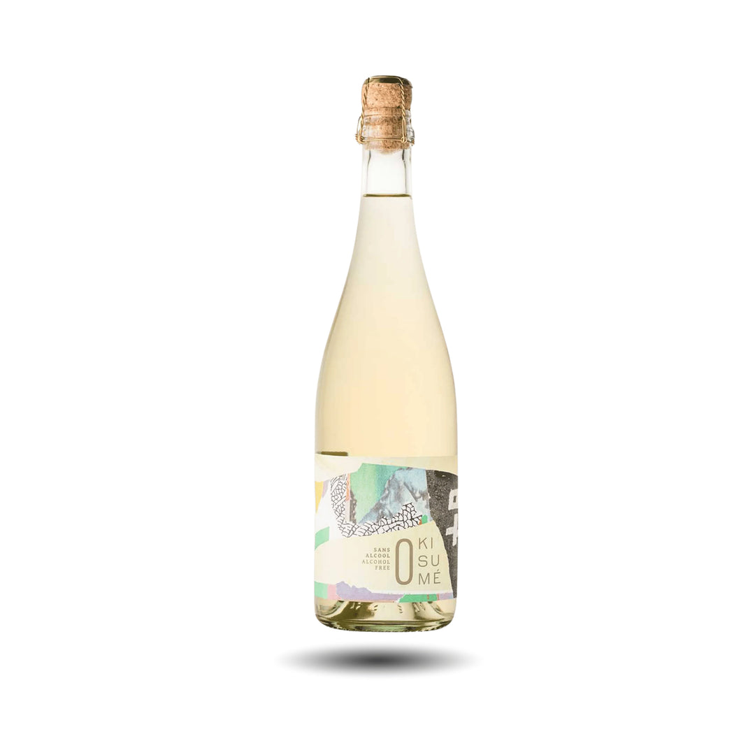 Botella de Pétillant Sans Alcool Aubert & Mathieu Kisumé Sin Alcohol, espumante sin alcohol francés del Languedoc-Rosellón – Les Dix Vins