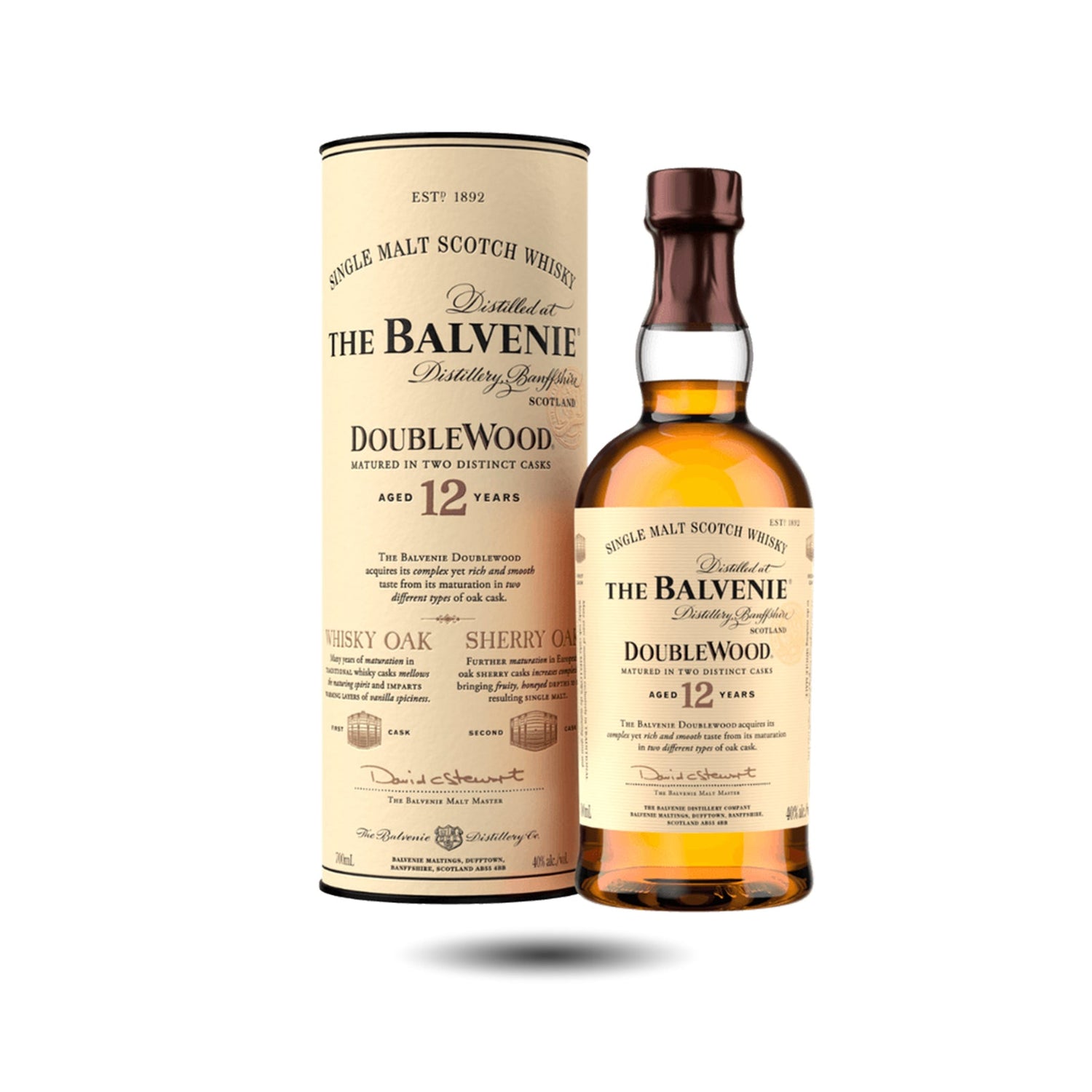 Scotch Whisky - The Balvenie, Single Malt, Double Wood, 12 years