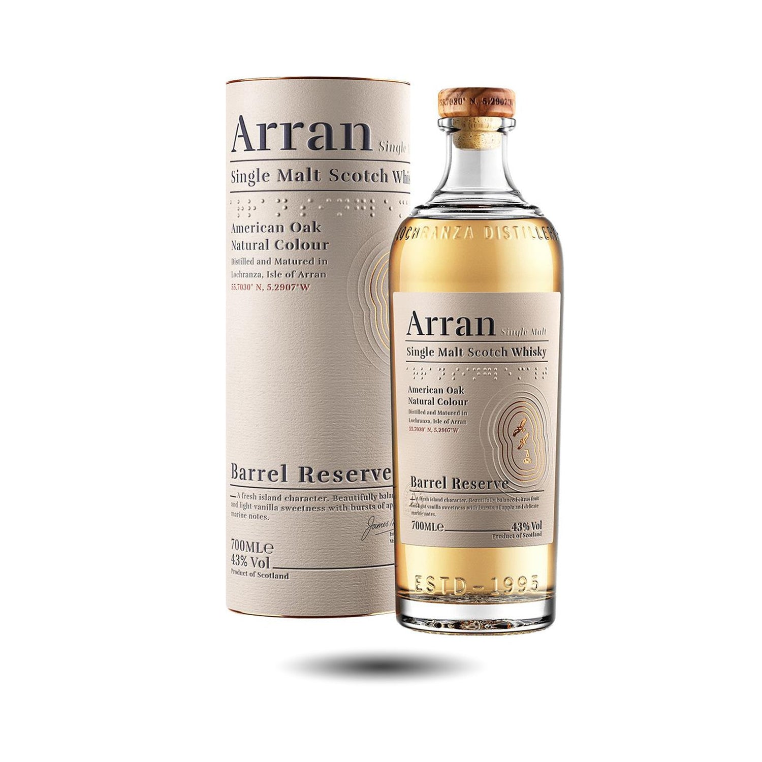 Single Malt Scotch Whisky - Arran, Barrel Reserve, 43°