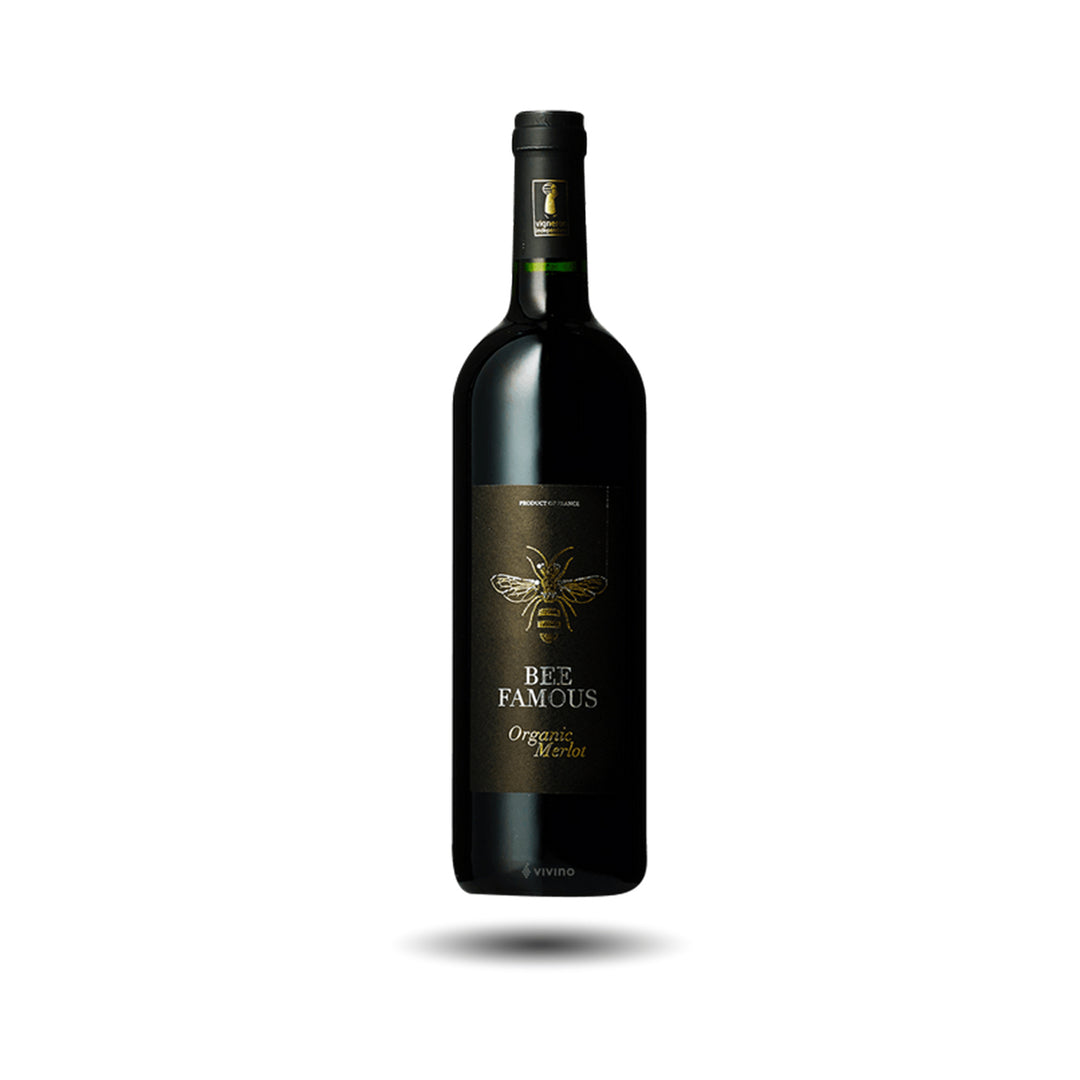 Botella de Vins de Pays du Vaucluse Domaine des Pasquiers Bee Famous 2023, vino tinto francés del Valle del Ródano – Les Dix Vins