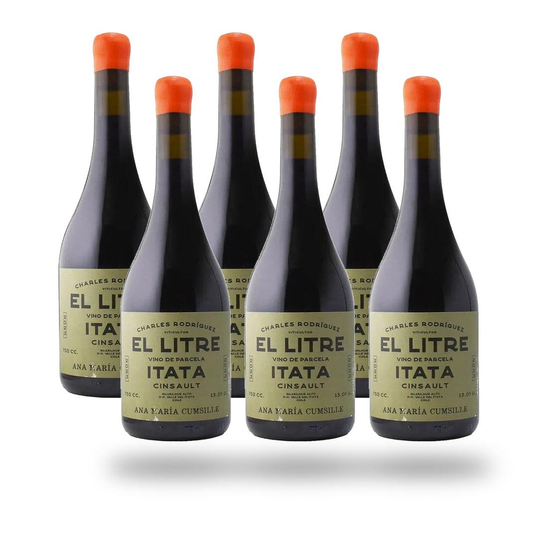 Caja 6 botellas Ana María Cumsille El Litre Cinsault 2023
