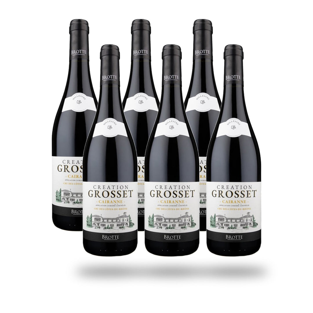 Caja 6 botellas Cairanne Brotte Creation Grosset 2022