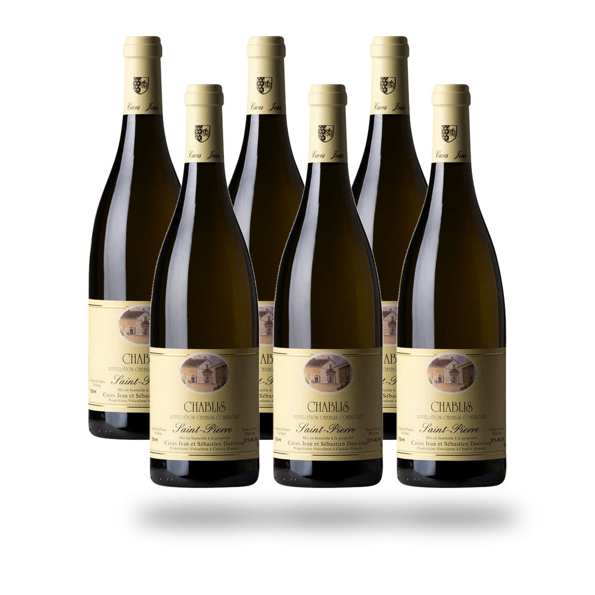 Caja 6 botellas Chablis Jean Dauvissat Cuvée Saint Pierre 2024