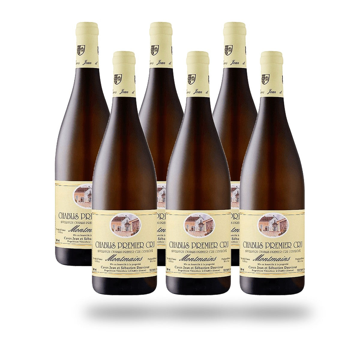 Caja 6 botellas Chablis Premier Cru Jean Dauvissat Montmains 2022