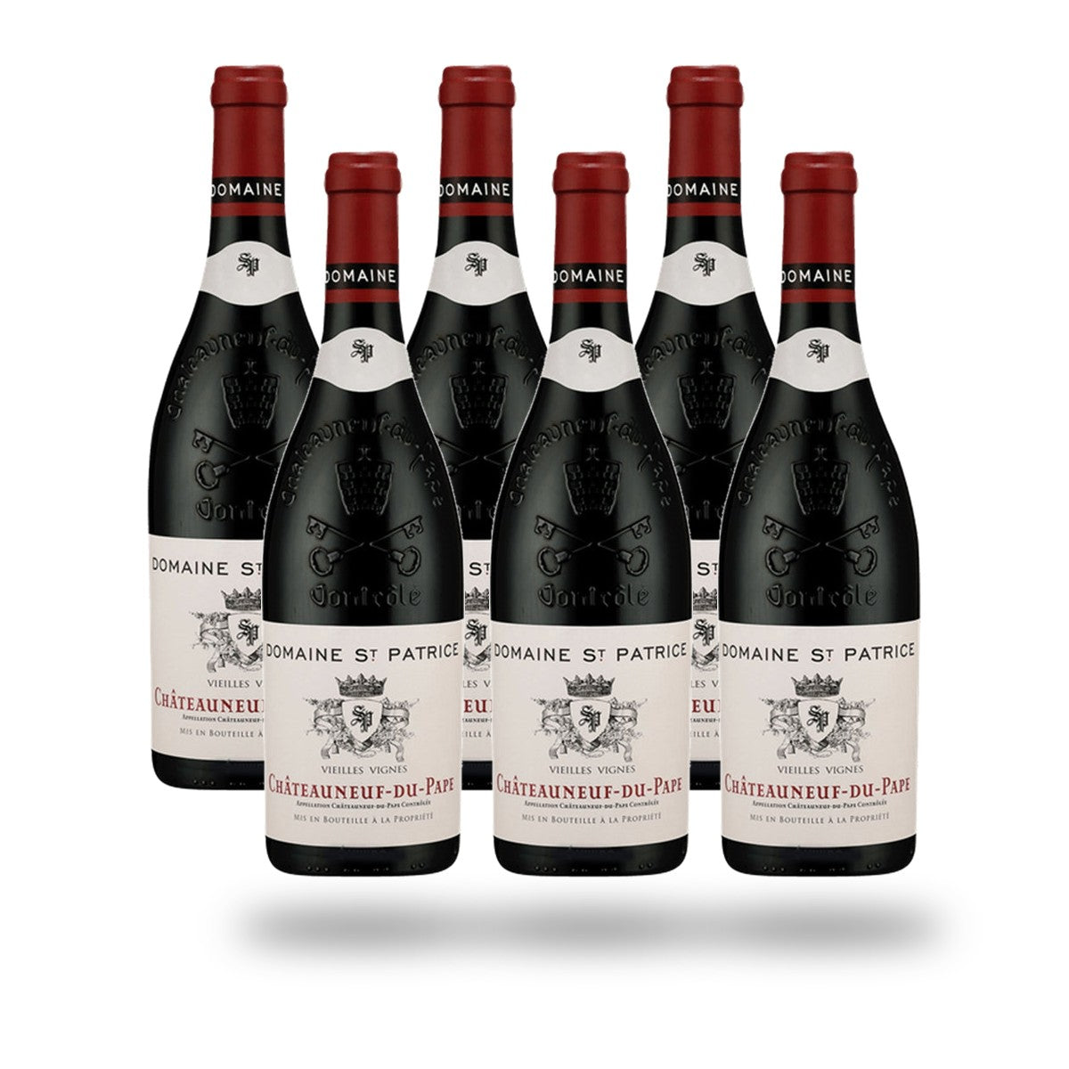 Caja 6 botellas Châteauneuf-du-Pape Domaine Saint Patrice 2019