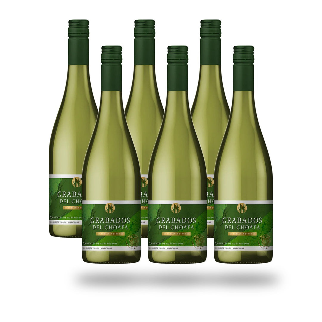 Caja 6 botellas Choapa Grabados del Choapa Moscatel de Austria 2024