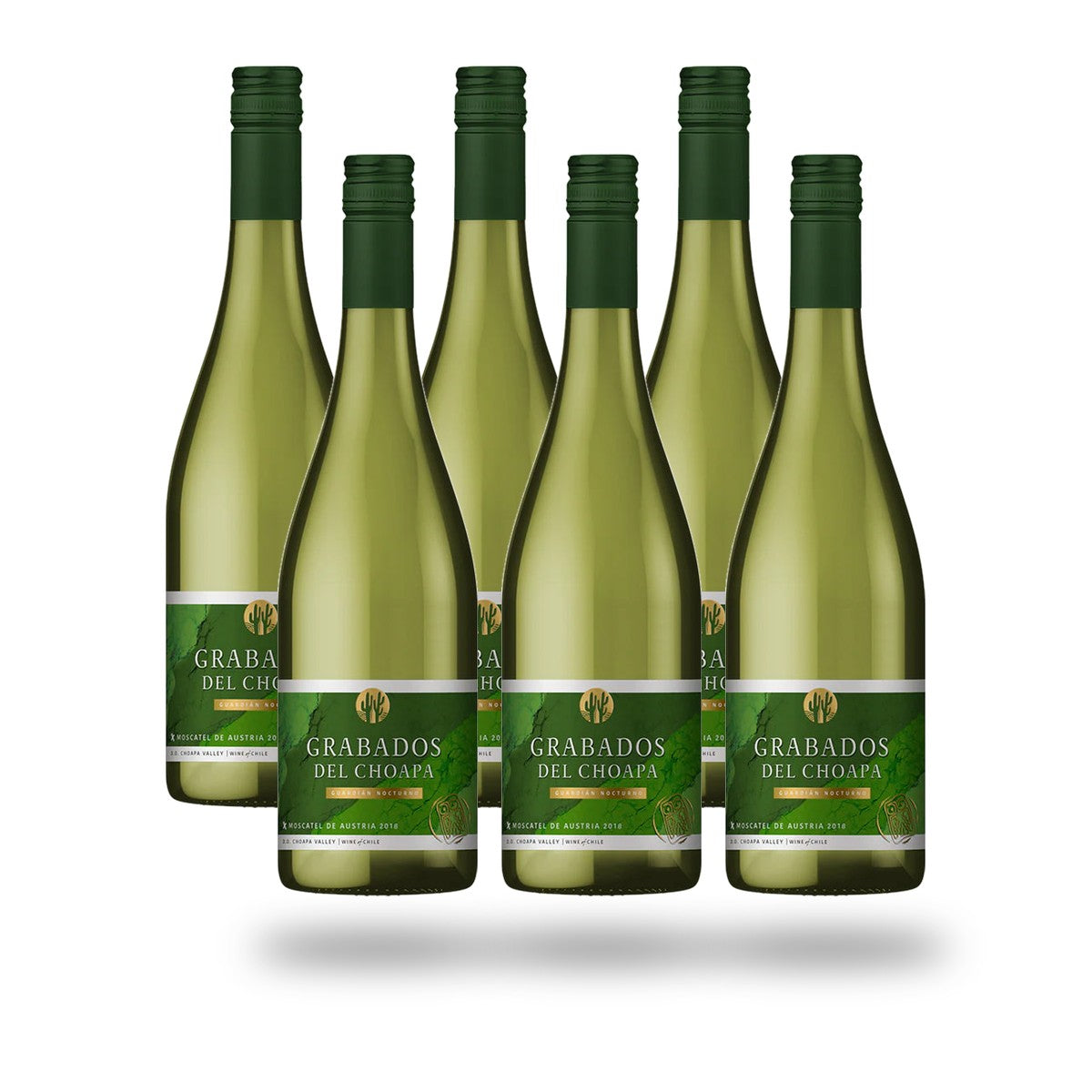 Caja 6 botellas Choapa Grabados del Choapa Moscatel de Austria 2024