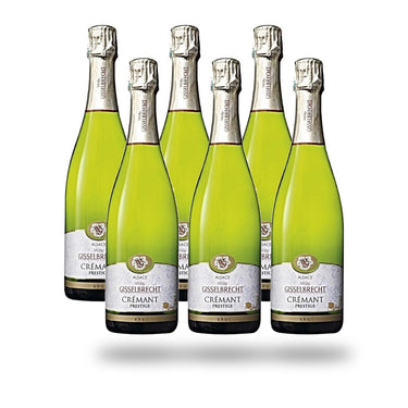 Caja 6 botellas Crémant d'Alsace Gisselbrecht Blancs de Blanc