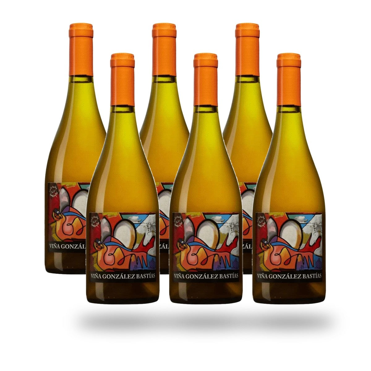 Caja 6 botellas Gonzalez Bastias Naranjo 2023