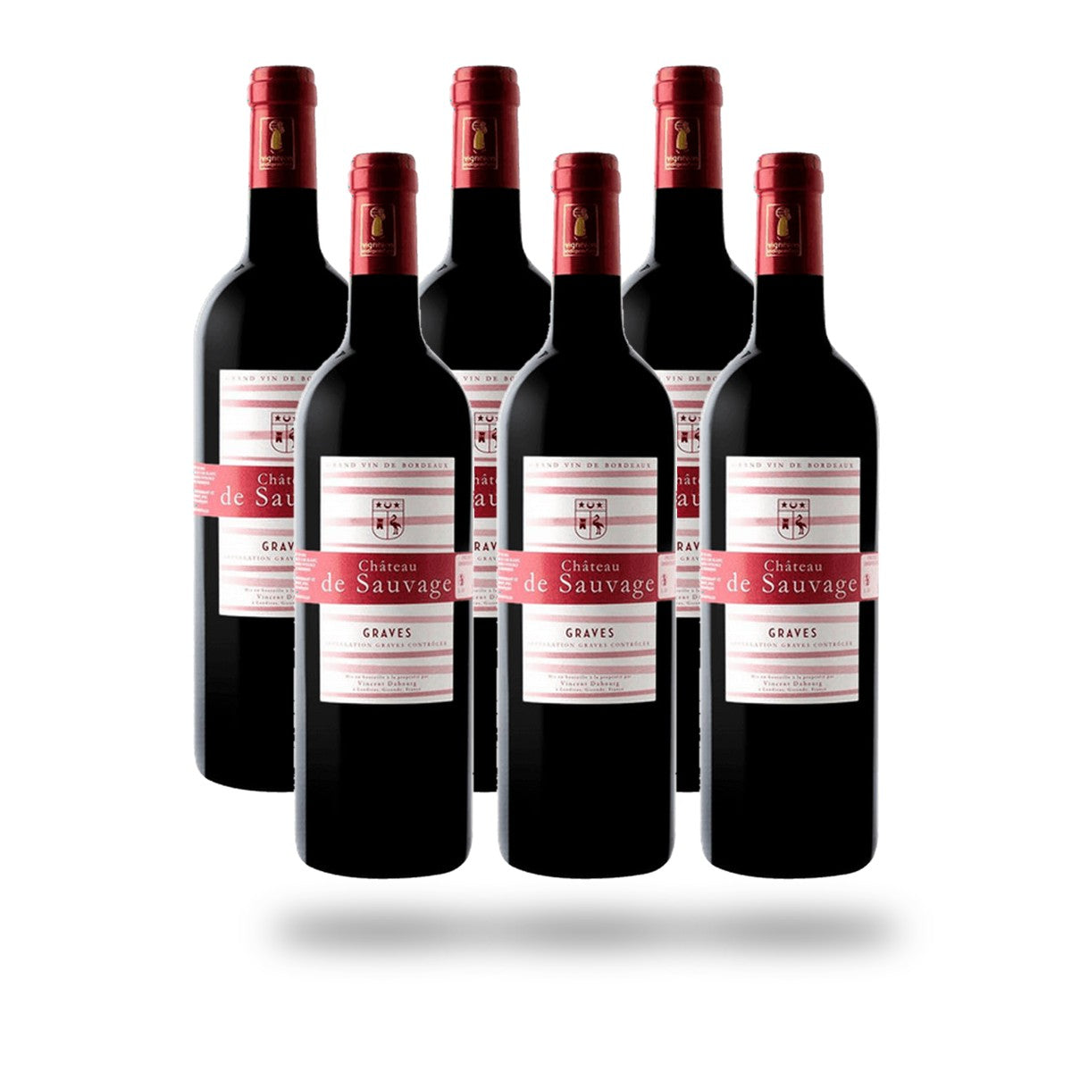 Caja 6 botellas Graves Château de Sauvage 2021