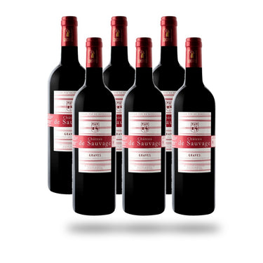 Caja 6 botellas Graves Château de Sauvage 2021