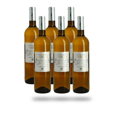 Caja 6 botellas IGP Côtes Catalanes Domaine de l'Évêché Blanco 2022
