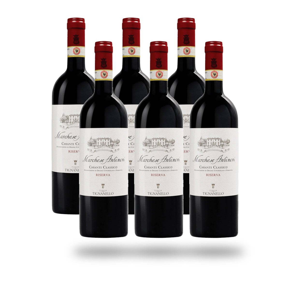 Caja 6 botellas Italia Chianti Classico Marchese Antinori Riserva 2021