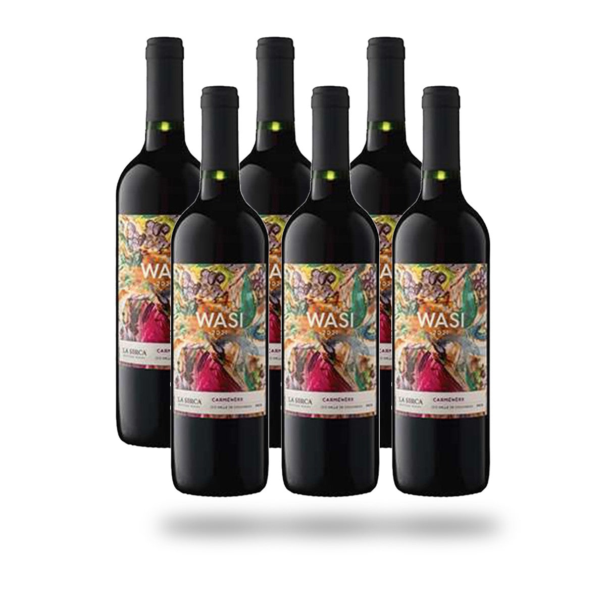 Caja 6 botellas La Sirca Wasi Carmenere 2023