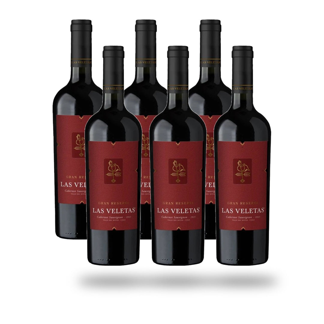 Caja 6 botellas Las Veletas Gran Reserva Cabernet Sauvignon 2023