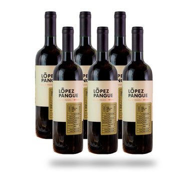 Caja 6 botellas López Pangue Gran Mezcla Ensamblaje 2022