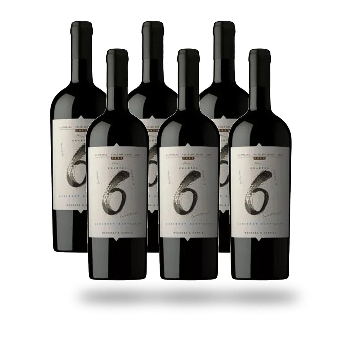 Caja 6 botellas Mendoza & Carriel Cuartel 6 Cabernet Sauvignon 2023