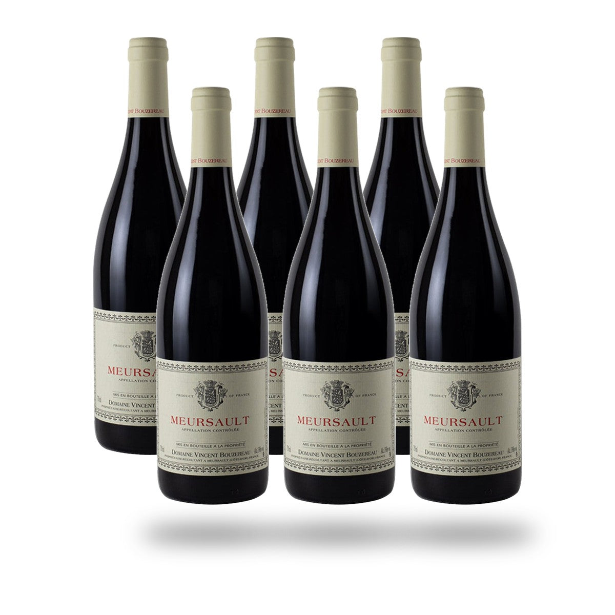 Caja 6 botellas Meursault Domaine Vincent Bouzereau Pinot Noir 2023
