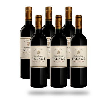 Caja 6 botellas Saint-Julien Château Talbot Connetable de Talbot 2019