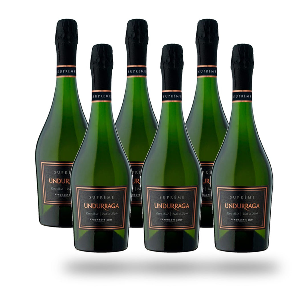 Caja 6 botellas Undurraga Suprême Extra Brut