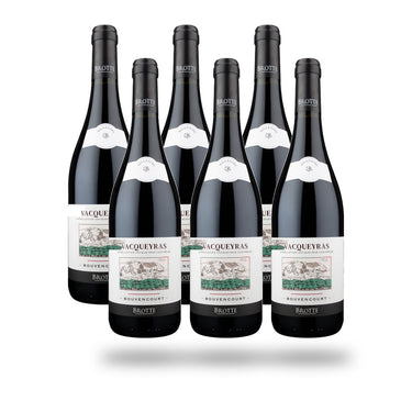 Caja 6 botellas Vacqueyras Brotte Bouvencourt 2024