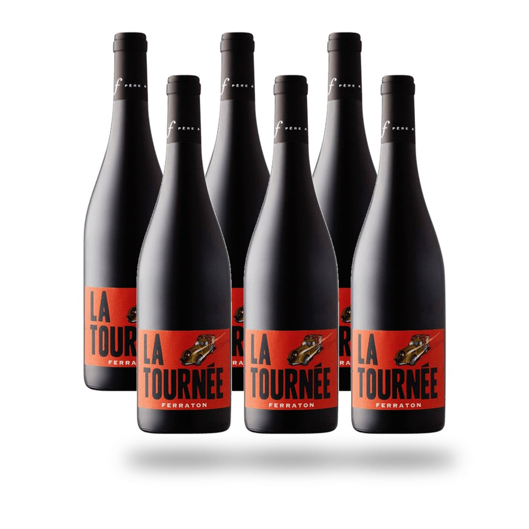 Caja 6 botellas Vin de France Domaine Ferraton La Tournée Rouge 2024