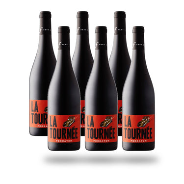 Caja 6 botellas Vin de France Domaine Ferraton La Tournée Rouge 2024