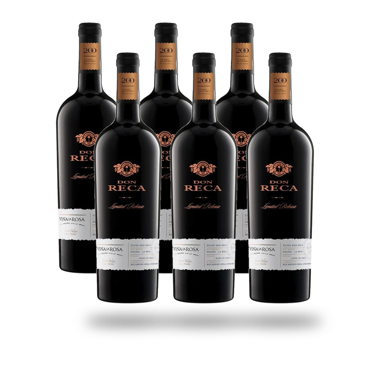 Caja 6 botellas Viña la Rosa Don Reca 2020