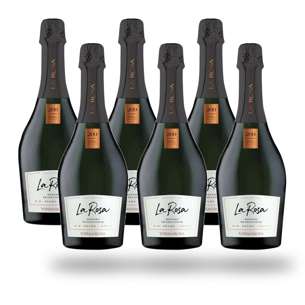 Caja 6 botellas Viña la Rosa La Rosa Brut Nature