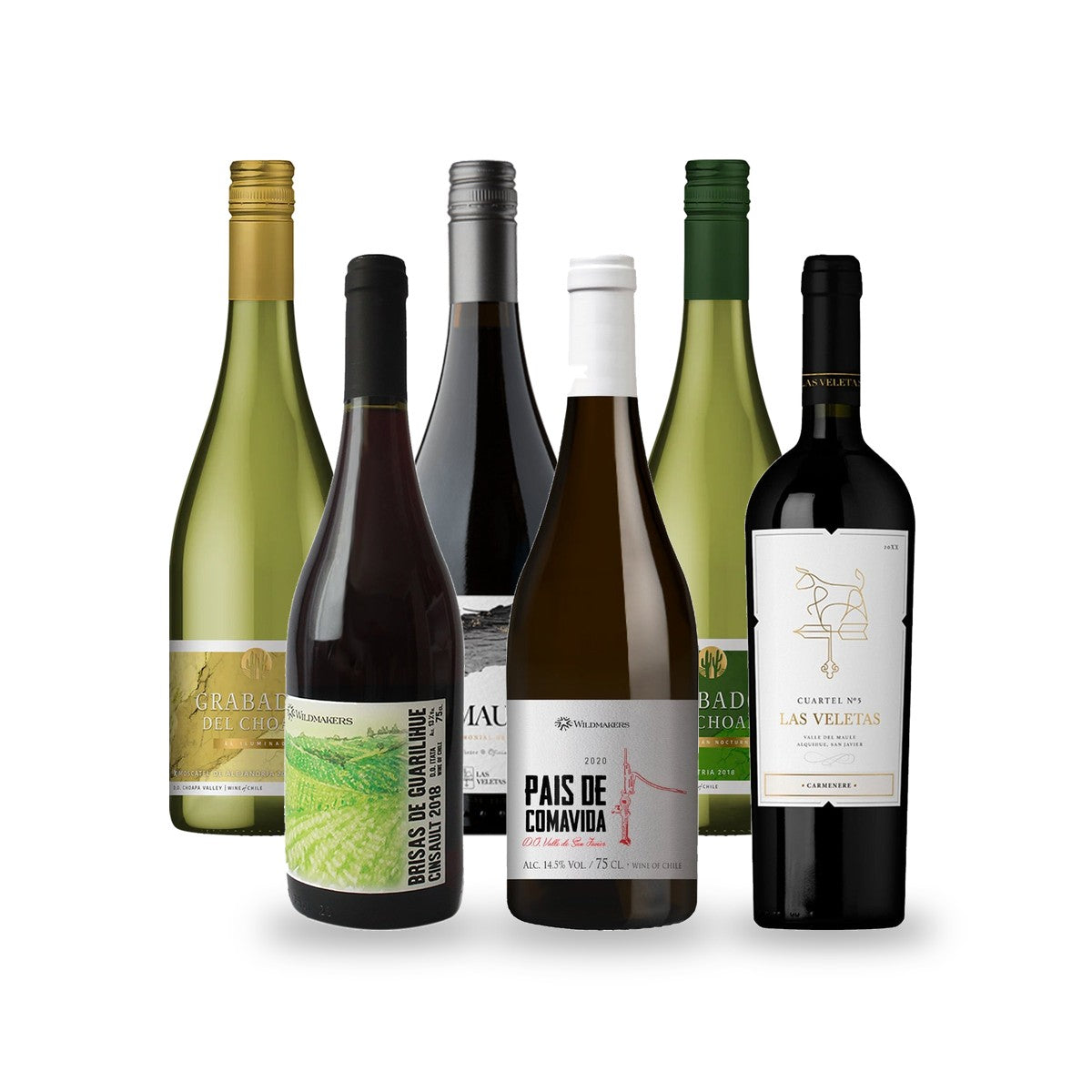 Caja de Vinos Cepas Patrimoniales - 6 botellas