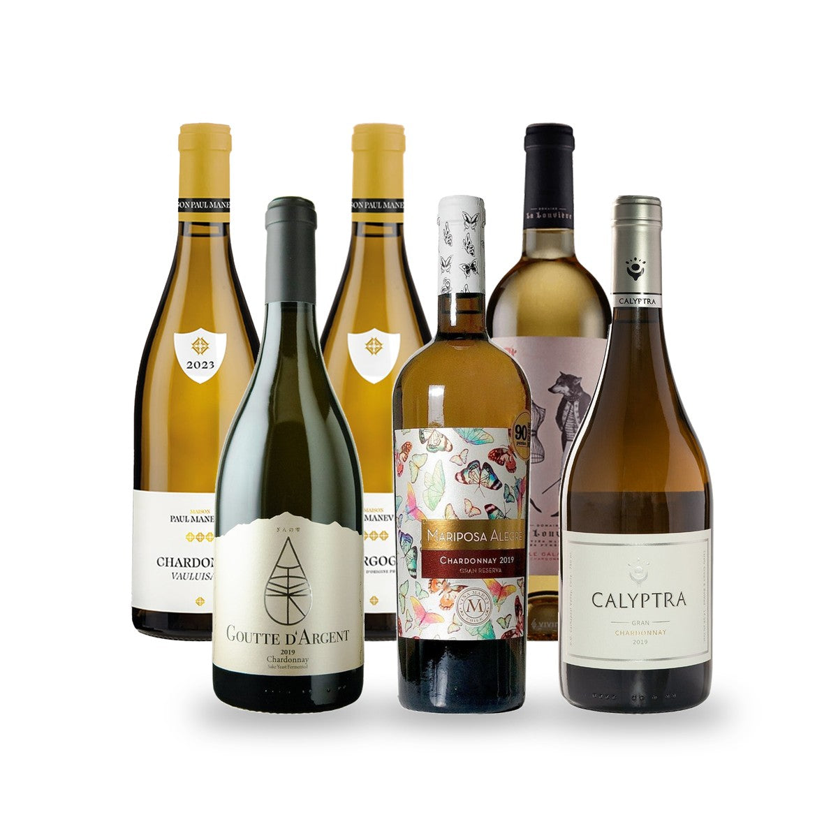 Caja de Vinos Chardonnay: del Pacífico a Bourgogne - 6 botellas