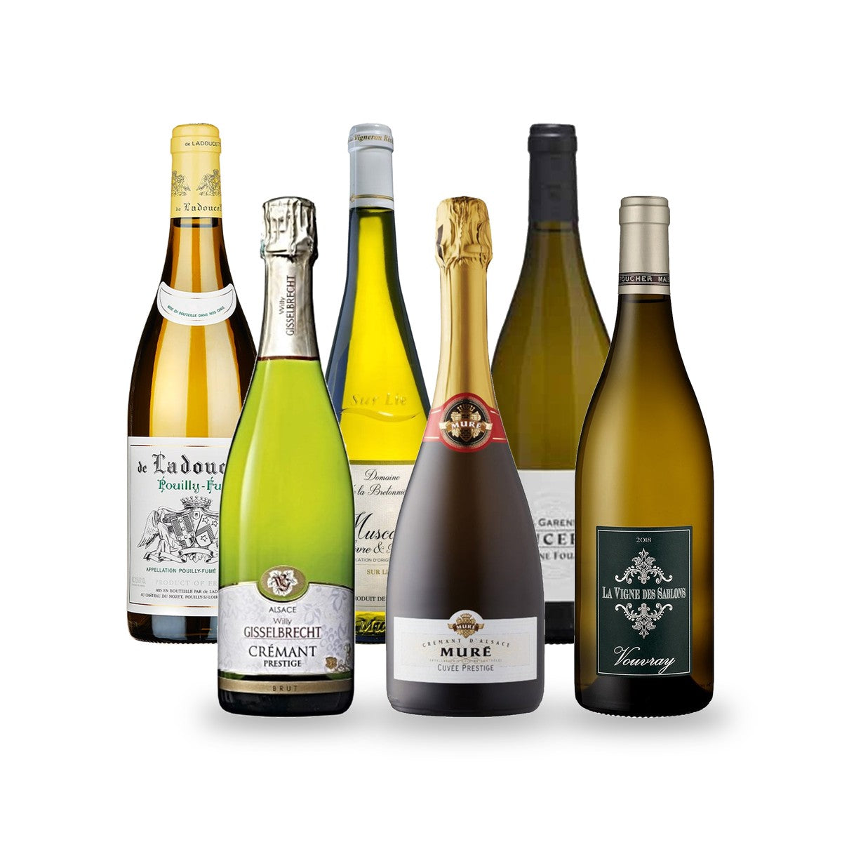 Caja de Vinos Loire y Alsace: el Norte de Francia - 6 botellas
