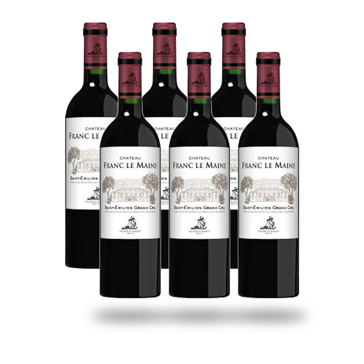 Caja x6 Saint Emilion Grand Cru Maison Bardet Château Franc 2020