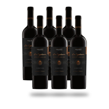 Caja x6 Viña la Rosa La Capitana Single Vineyards Carmenere 2023