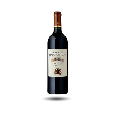 Botella de Saint-Estèphe Château Haut Coteau 2019, vino tinto francés de Burdeos – Les Dix Vins